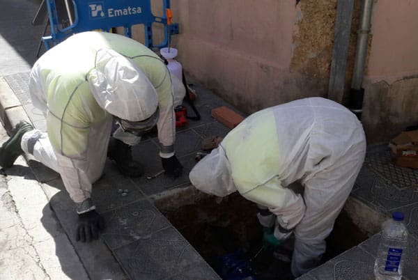 Instal•lació de noves vàlvules en punts estratègics de la Part Baixa de Tarragona