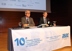 10ª JORNADA TÉCNICA DE LAS EMPRESAS Y SERVICIOS DE AGUA DE CATALUÑA