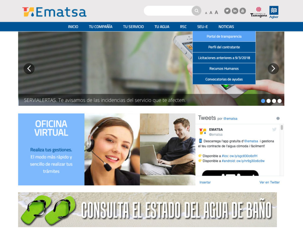 web Ematsa