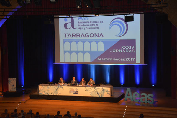 Inauguración de les XXXIV Jornadas de AEAS en Tarragona