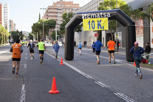Quilòmetre 10 de la 26a Mitja Marató Ciutat de Tarragona