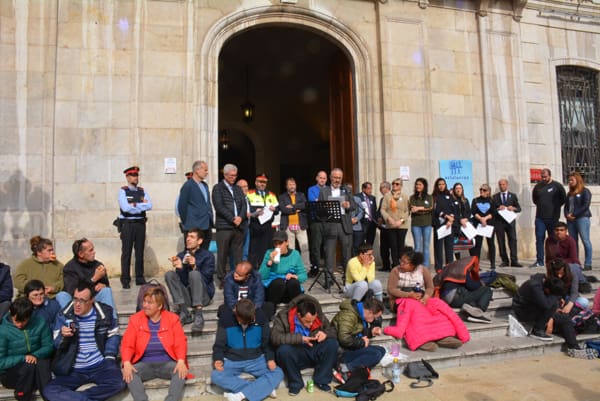 Un moment de la intervenció de Director gerent d'Ematsa, Daniel Milan, el Dia Internacional de l'Autisme a Tarragona