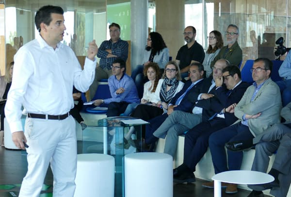 José Molina Onate - Divisió d'Enginyeria projectes i Innovació Ematsa durant la seva intervenció a la Jornada Idea 2019