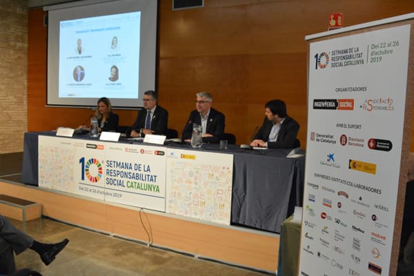 Un moment de la 10a Jornada de Responsabilitat Social celebrada a Tarragona de la mà d'Ematsa