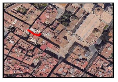 TARRAGONA: obra en colector de la red de saneamiento en la calle Escrivanies Velles
