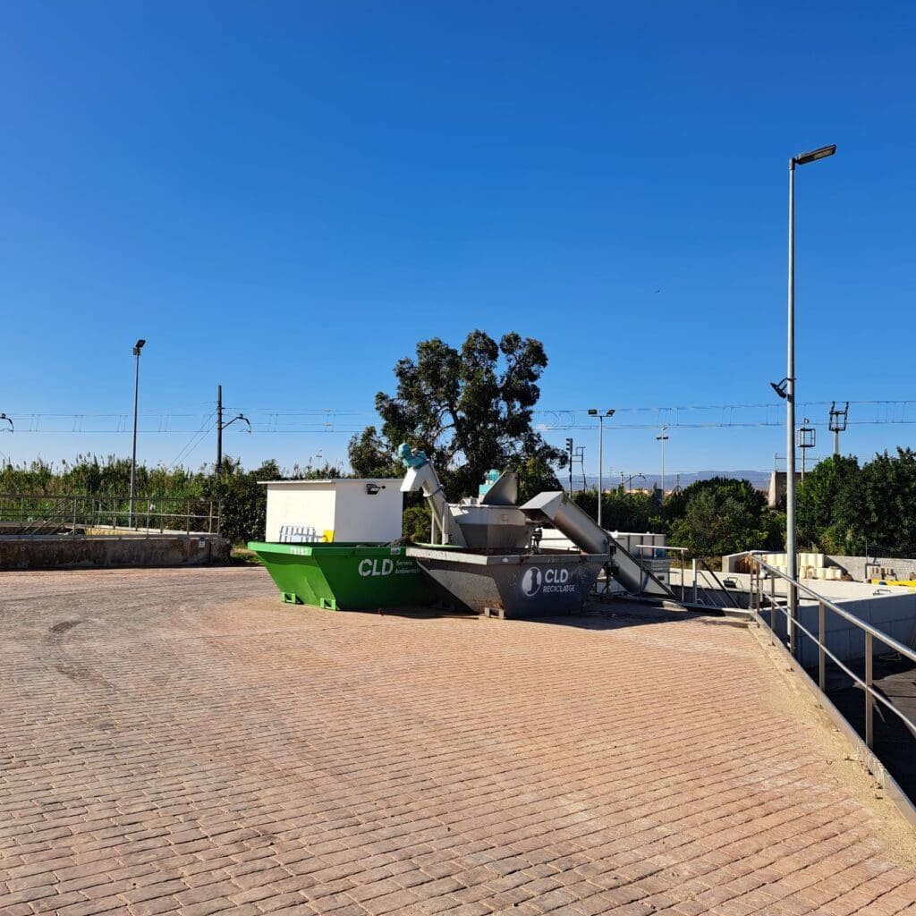 Nova àrea de recepció de cisternes ubicada a l'EDAR de Tarragona