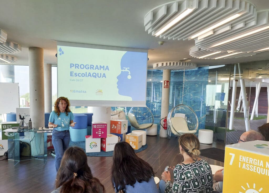 Aquest matí la seu d'Ematsa a la Muntanyeta ha acollit la jornada inaugural